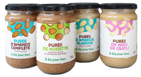 La Purée d'Amandes blanche BIO